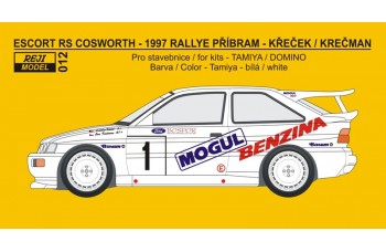 Decal – Escort RS  Benzina – Mogul team 1997